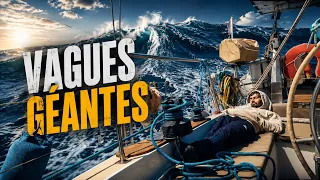 Les PLUS GROSSES VAGUES que nous ayons jamais vues en ATLANTIQUE
