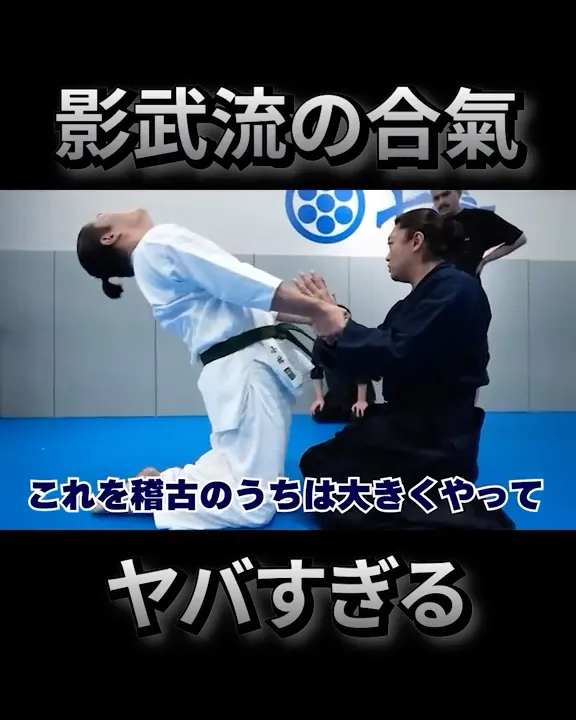 座った相手を転がす・・影武流の合氣が恐ろし過ぎる #ワンインチチャンネル #格闘技 #石井東吾