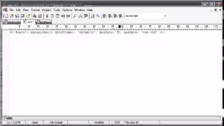 jQuery Tutorial 155 Datepicker