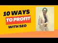 10 Keys a Successful SEO Strategy