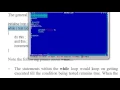 Loop while loop in C language with practical