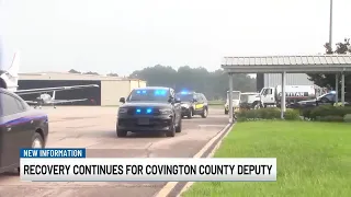 Covington County deputy receives send-off before out-of-state treatment
