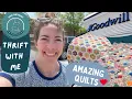 Goodwill Chicago Estate Sales Thrift Trip QUILT WIN