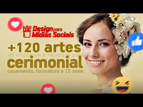 Download MP3 + 120 Artes para Cerimonial - Design para Mídias Sociais