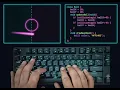 Coding a Pong Game ASMR No Talking
