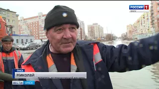 Весенняя распутица доставляет омичам массу хлопот