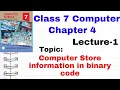 Computer class 7 chapter 4 binary number system