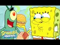 Download Lagu Plankton FAILS to Make Krabby Patties for 10 Minutes Straight! 🍔 | @SpongeBobOfficial