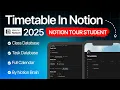 Say Goodbye to Time Management Struggles Try This Notion Timetable Template