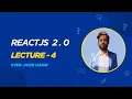 ReactJS Lecture 4 Hooks Concept useState Explained with Counter Array Destructuring