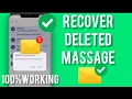 Recover permanently deleted Text SMS on Android 100 working proofs