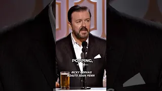 Ricky Gervais ROASTS Sean Penn