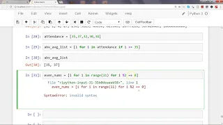Python 3 List Comprehension Tutorial Conditions in python list comprehension