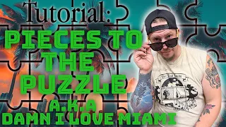 pieces to the puzzle line dance tutorial aka damn i love miami 
