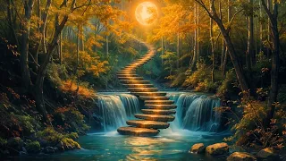 Healing Waters: A Gentle Fusion of Piano Music and Flowing Waterfall Sounds for Total Relaxation