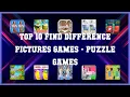 Top 10 Find Difference Pictures Games Android Gamess