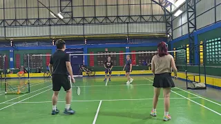 SSS Village Sept 26 Play Mixed Doubles A Minda vs Red Abby