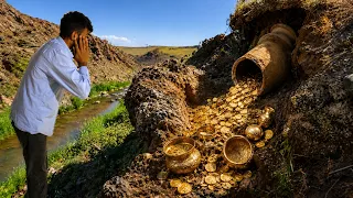 I managed to retrieve the treasure they had hidden inside the 3000-year-old structure.