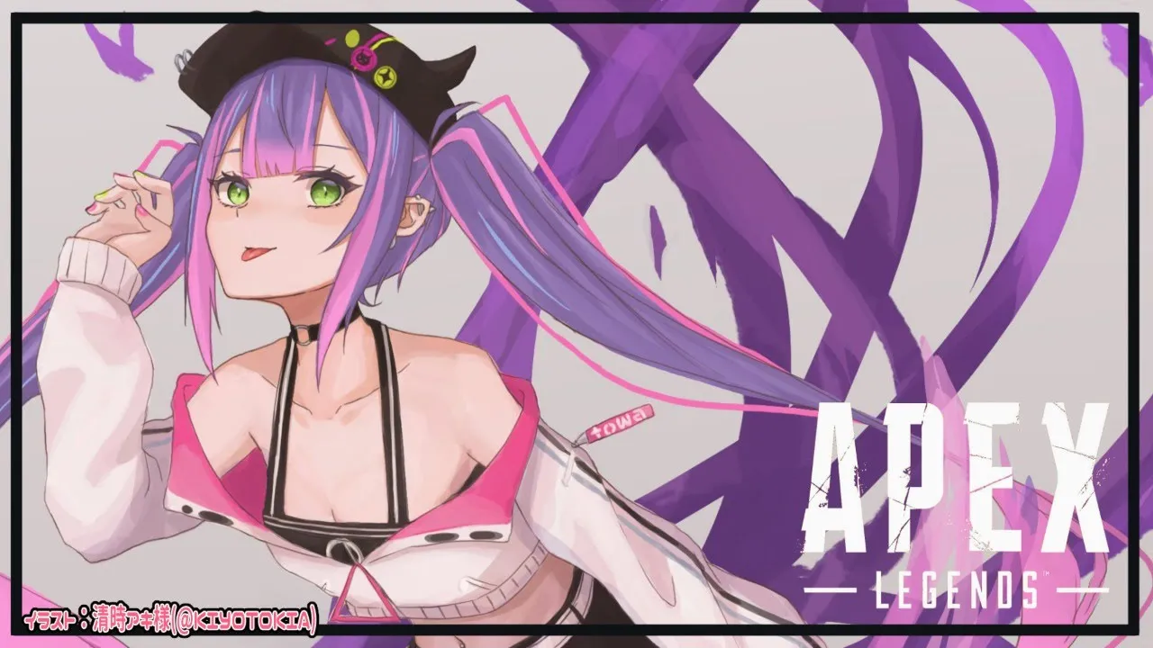 【APEX】新しくしたキーボードで楽しくゲーム🎮❤【#常闇トワ/ホロライブ】