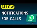 Download Lagu Cara Mengaktifkan Notifikasi Panggilan di Aplikasi WhatsApp PC (Update Terbaru)