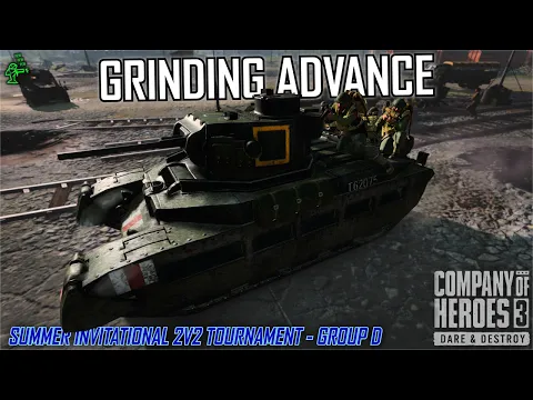 SUMMER INVITATIONAL CoH3 2v2 Tournament | Zulu & SMOKO vs PAX AJAX & Lady Rytsu | ft. logan5