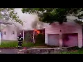 EARLY ARRIVAL 2nd Alarm House Fire With Hoarding Conditions In Mountainside NJ 6-14-26