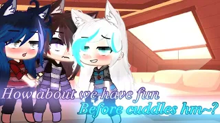  how about we have fun before cuddles hm poly bi les gay short glmm gacha club 