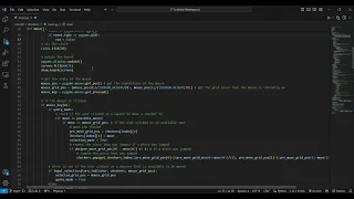 Checkers game in Python using the Pygame extension