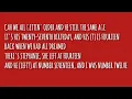 Dave 175 Months Lyrics 