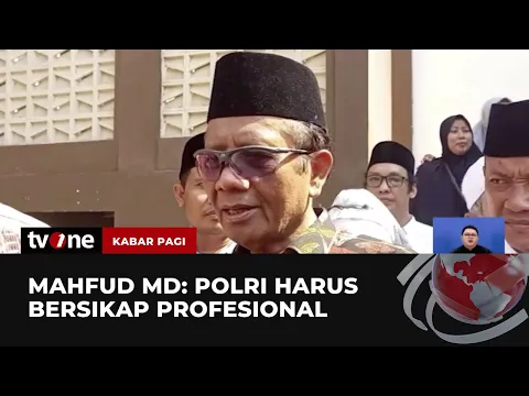 Kasus Dugaan Pemerasan YS Diambil Alih Mabes Polri, Ini Pesan Mahfud MD