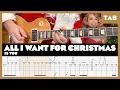 Download Lagu Mariah Carey - All I Want For Christmas Is You - Guitar Tab | Lesson | Cover | Tutorial