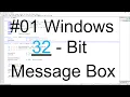 FASM Windows 32-Bit Message Box