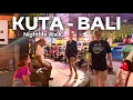 Walking Legian Street Kuta Bali Indonesia at Night [4K HDR]
