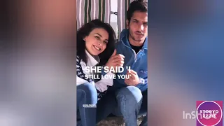 خطوبة ممثل أحمد زيتوني معروف بأمير لقمان و ممثلة مسلسل النار الباردة أسماء محجان 