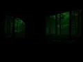 Soothing Window Rain Sounds in a Dark Forest – Gentle Storm Ambience to Reduce Worry and Tension