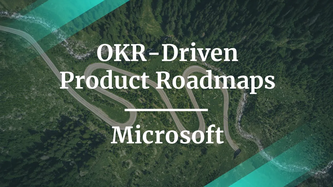 Webinar: OKR-Driven Product Roadmaps by Microsoft Principal PM, Yogesh Ratnaparkhi - YouTube thumbnail