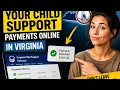 How to check your child support payments online in Virginia