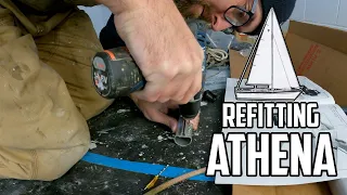 Sail Life – Unstepping the mast, Harken MKIV furling system & new cables – DIY sailboat project  ⛵