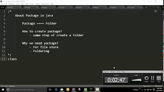 How to Run Package Java Program in Command Prompt