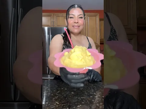 Helado de sandía amarilla