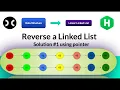 Reverse a linked list HackerRank Data Structure LinkedList Interview