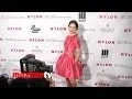 Crystal Reed NYLON BCBGeneration Young Hollywood Party Red Carpet