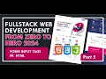 Full stack web development full course from zero to hero part 3