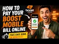 How to pay your Boost Mobile bill online