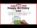 Leo Birt ay Wishes - High