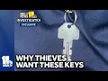 Exclusive Thieves stealing arrow keys to access your mail