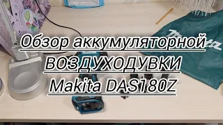 Обзор аккумуляторной воздуходувки #makita DAS180z