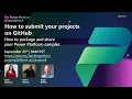 How to submit your projects on GitHub