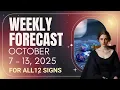 Starlina Gives You the MOST ACCURATE Weekly Forecast for October 7 to 13 2025