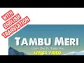 Download Lagu Tambu Meri Lyrics video - Uncle Dee ft Tintin Reu (ENGLISH TRANSLATION) | Tambu lewa |